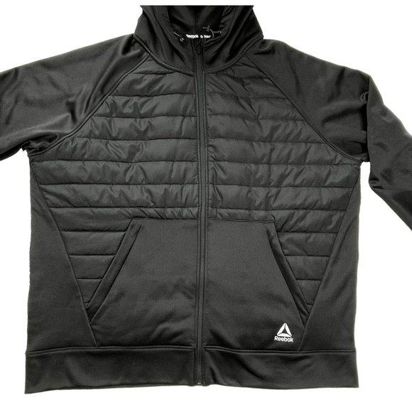 Men's Reebok Zip Up Sweater Jacket - Picture 7 of 12